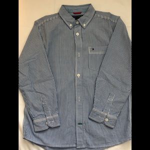 Tommy Hilfiger boys shirt size 7 long sleeves